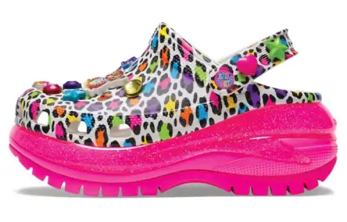 Crocs Classic Mega Crush Clog Lisa Frank
