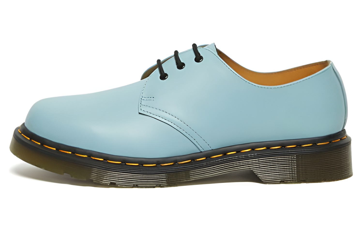 Dr.Martens Martin 1461 Leather 3-hole Martin Casual Shoes Women's Sky Blue
