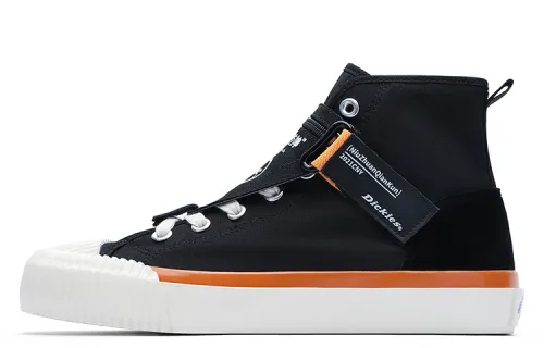 Dickies Canvas Shoes Men's High Top Black