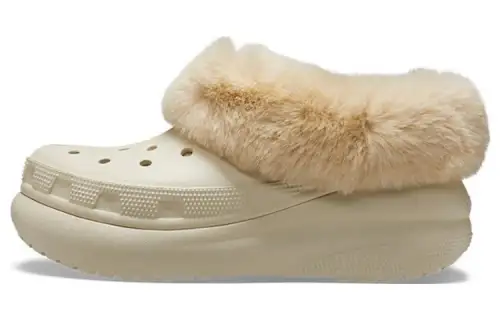 Crocs Furever Crush Shoe Clogs 'Bone'