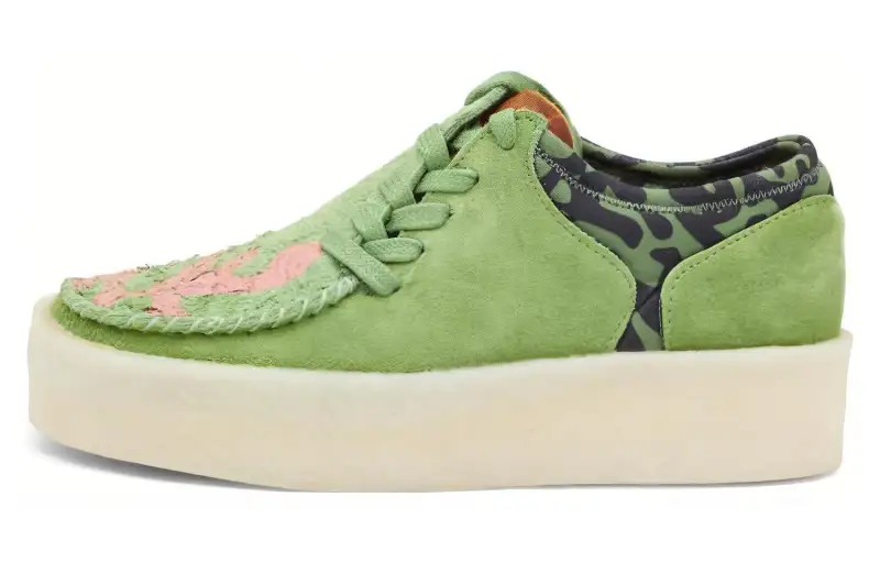 Lugger Salehe Bembury x Clarks Mud Moss Clarks Cupsole 'Sapa Green'