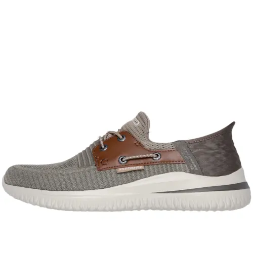 Skechers Slip Ins Low top Casual Shoes Men's Gray Brown