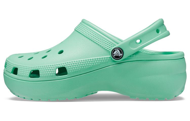 Женские сабо Crocs Crocs Classic Platform Clog EVA 6cm (зеленые)