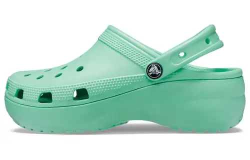 Crocs Classic Platform Clog Jade Stone Women's