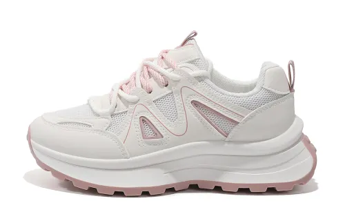 PAUL FRANK Fabric Height Increasing Lightweight Breathable Low top Chunky Sneakers Women's
