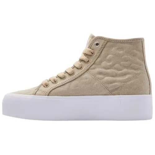 DC Shoes High top Canvas Shoes Women's Brown