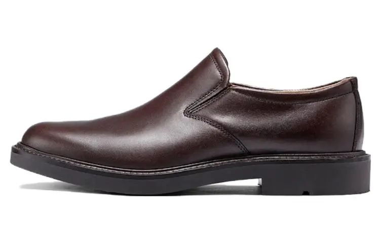 Ecco Urban London Collection Cow Leather Fashion Trend Casual Shoes Men's Cocoa Brown