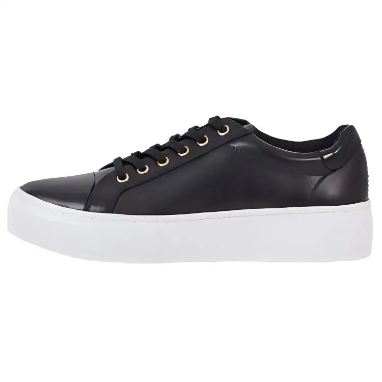 VAGABOND SHOEMAKERS Leather Slip Resistant Low top Skateboard Shoes Women's Black