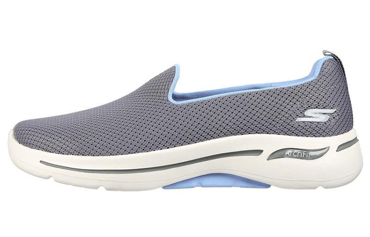 Skechers Go Walk Arch Fit Low top Casual Shoes Women's Gray Blue