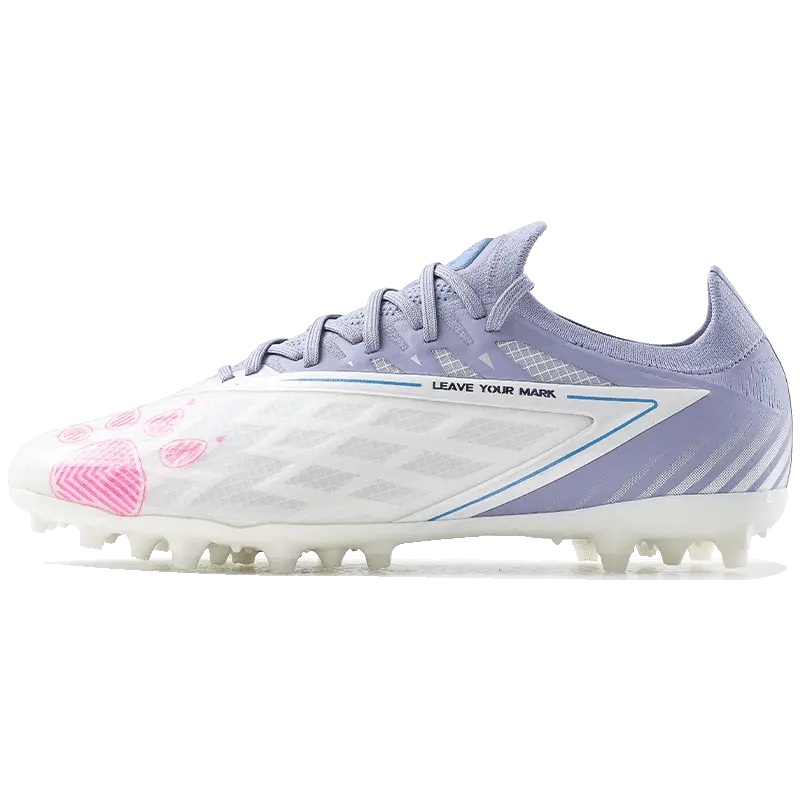KELME Shadow 1.5 MG Multi Ground Artificial Turf Soccer Shoes Unisex White Purple