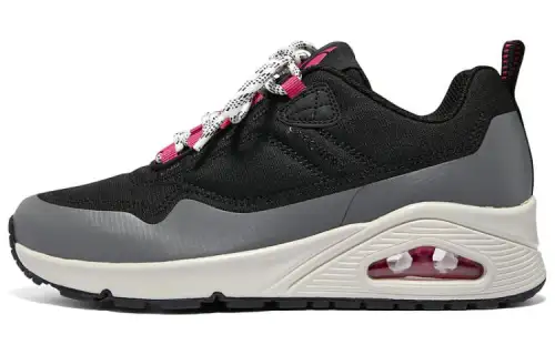 Skechers Street Comfortable Low top Casual Shoes Women's Black Gray
