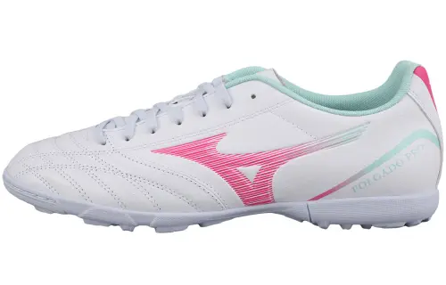 Mizuno Comfortable Coverage Soccer Shoes Men's Pink White