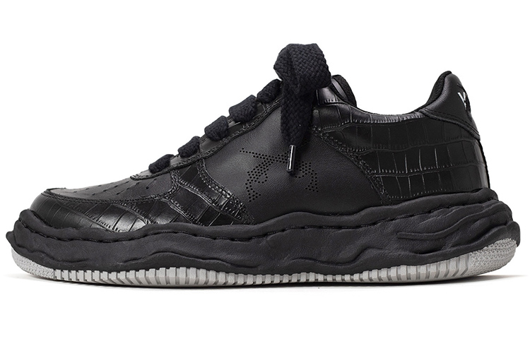 MIHARA YASUHIRO Maison MIHARA YASUHIRO Wayne OG Sole Leather Low Roarguns Black