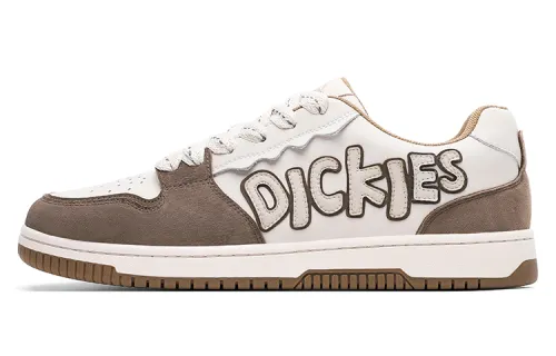 Dickies Patchwork Collection Low top Skateboard Shoes Men's White Brown
