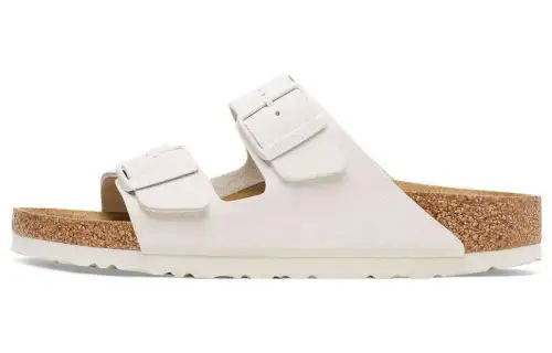 Birkenstock Arizona suede slides