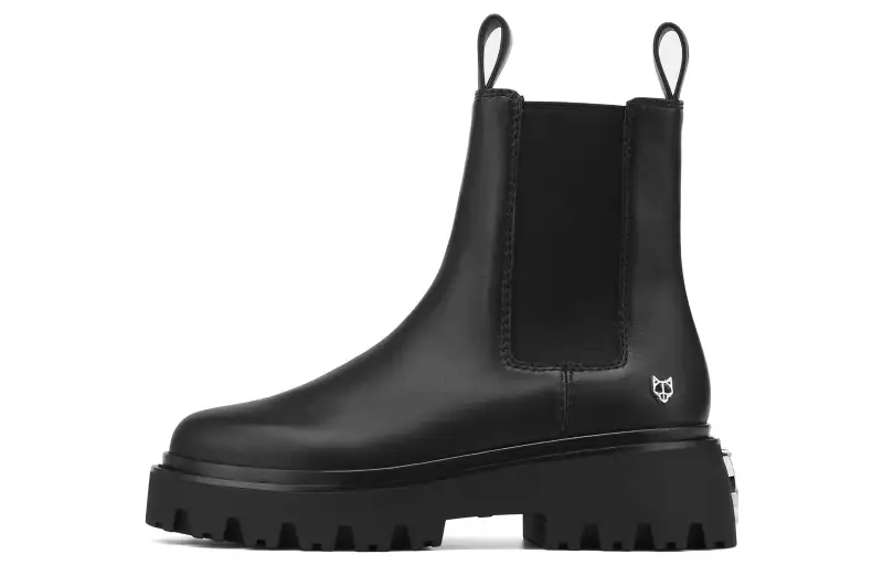 Naked Wolfe Flavour Short Chelsea Boots Women's Black
