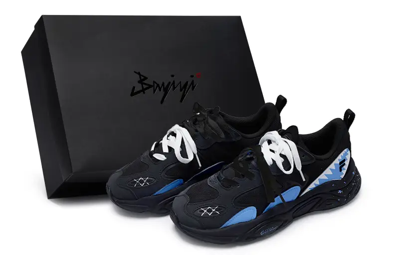 FILA Mars 2 Mars 2.0 811 Manufacturing, Tide Dark Blue, Special Shoe Box Low top Casual Shoes Men's Black Blue White
