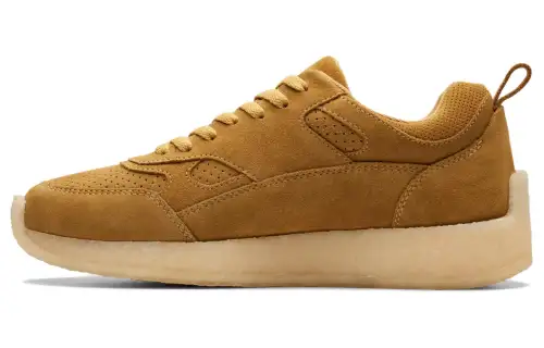 Clarks Height Increasing Low top Casual Shoes Unisex Brown