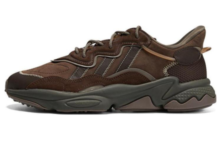 Мужские кроссовки adidas originals Ozweego (коричневые)