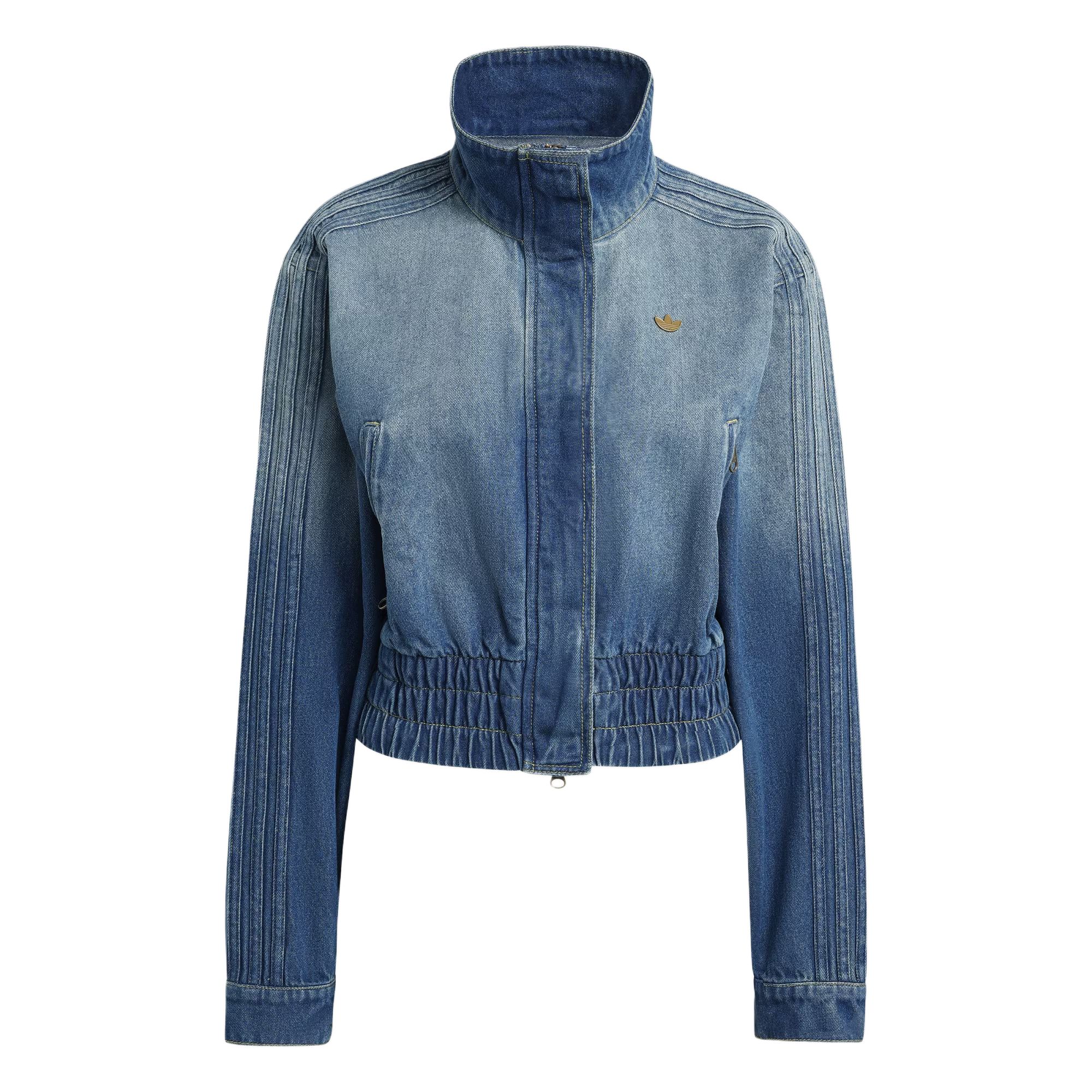 Женская куртка adidas TRACKTOP (синяя)