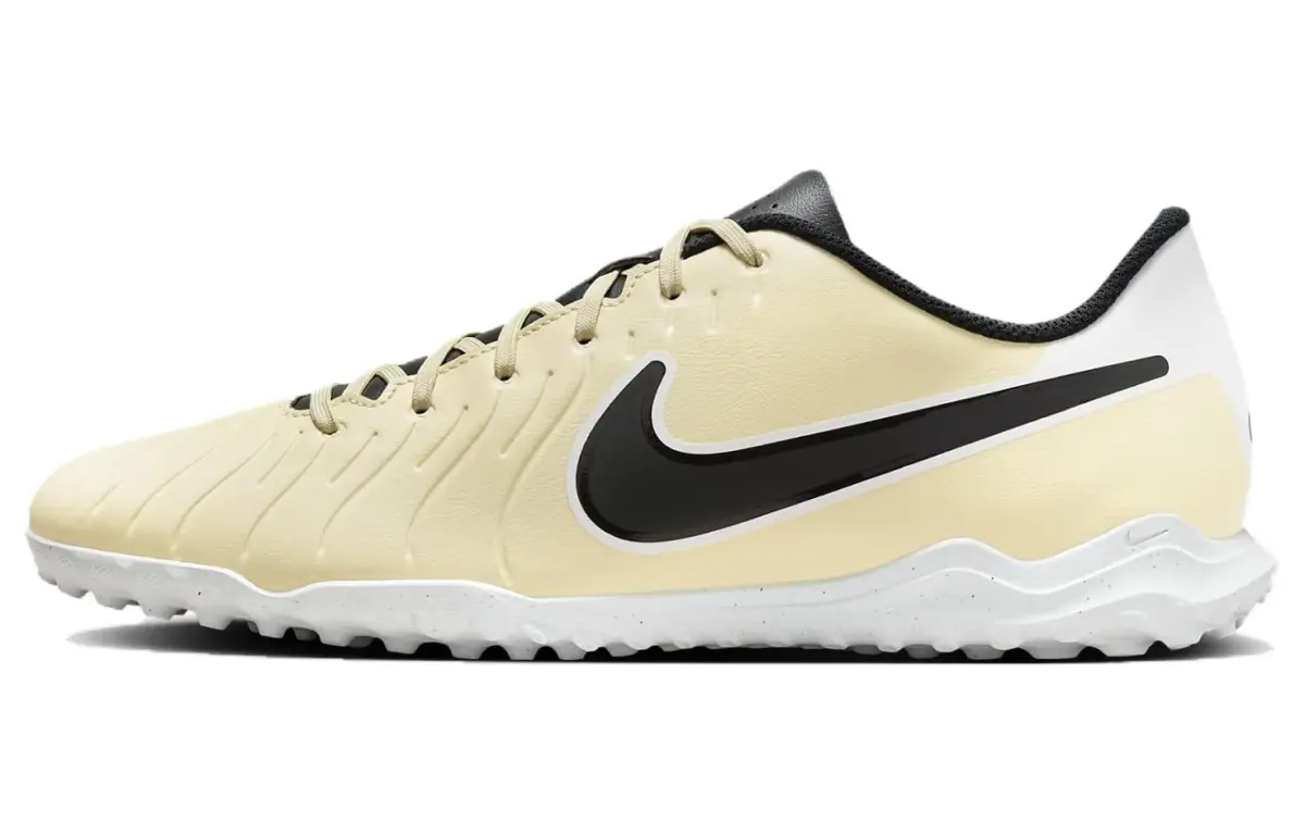 Nike Tiempo Legend 10 IC/in Soccer Shoes Men's Beige Black