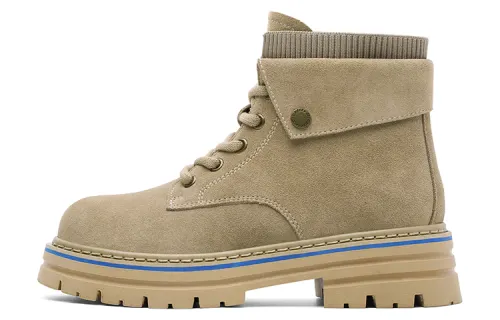Dickies Short Combat Boots Women's Apricot