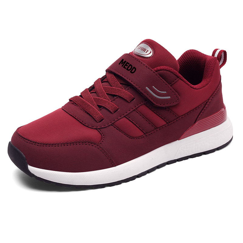Medd Walking Shoes Women’s Low Top Red