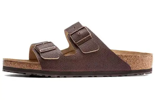 Birkenstock Arizona Natural Horween Sandals 'Brown'