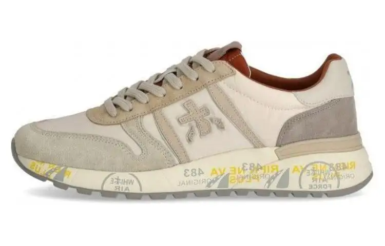 PREMIATA Leather Low top Casual Shoes Men's Light Umber
