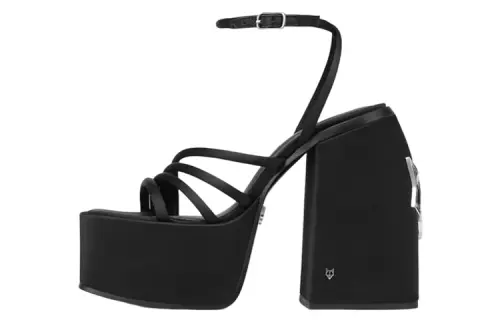 Naked Wolfe Jenny One Strap Sandals Women's Black