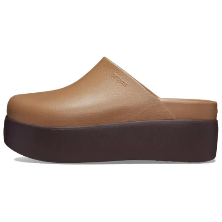 Crocs Closed Toe Slippers Women's Dark Umber
