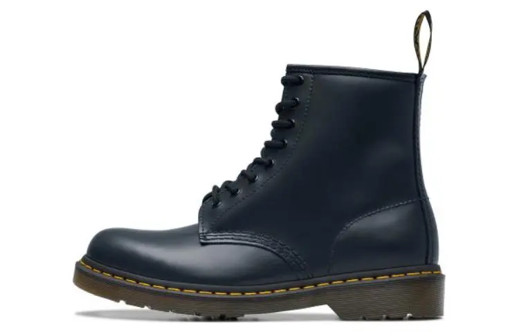 Dr. Martens 1460 Smooth Leather Lace Up Boots 'Navy Blue'