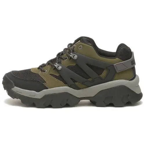 CAT Low top Casual Shoes Unisex Dark Olive
