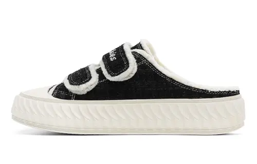 Dickies Low top Canvas Shoes Women's Black White