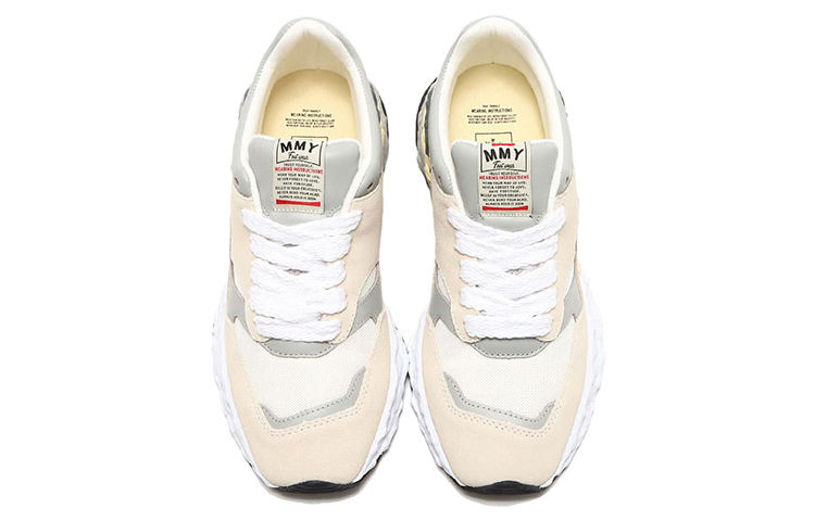 Мужские кеды MIHARA YASUHIRO George Original Sole (белые) — фото 4