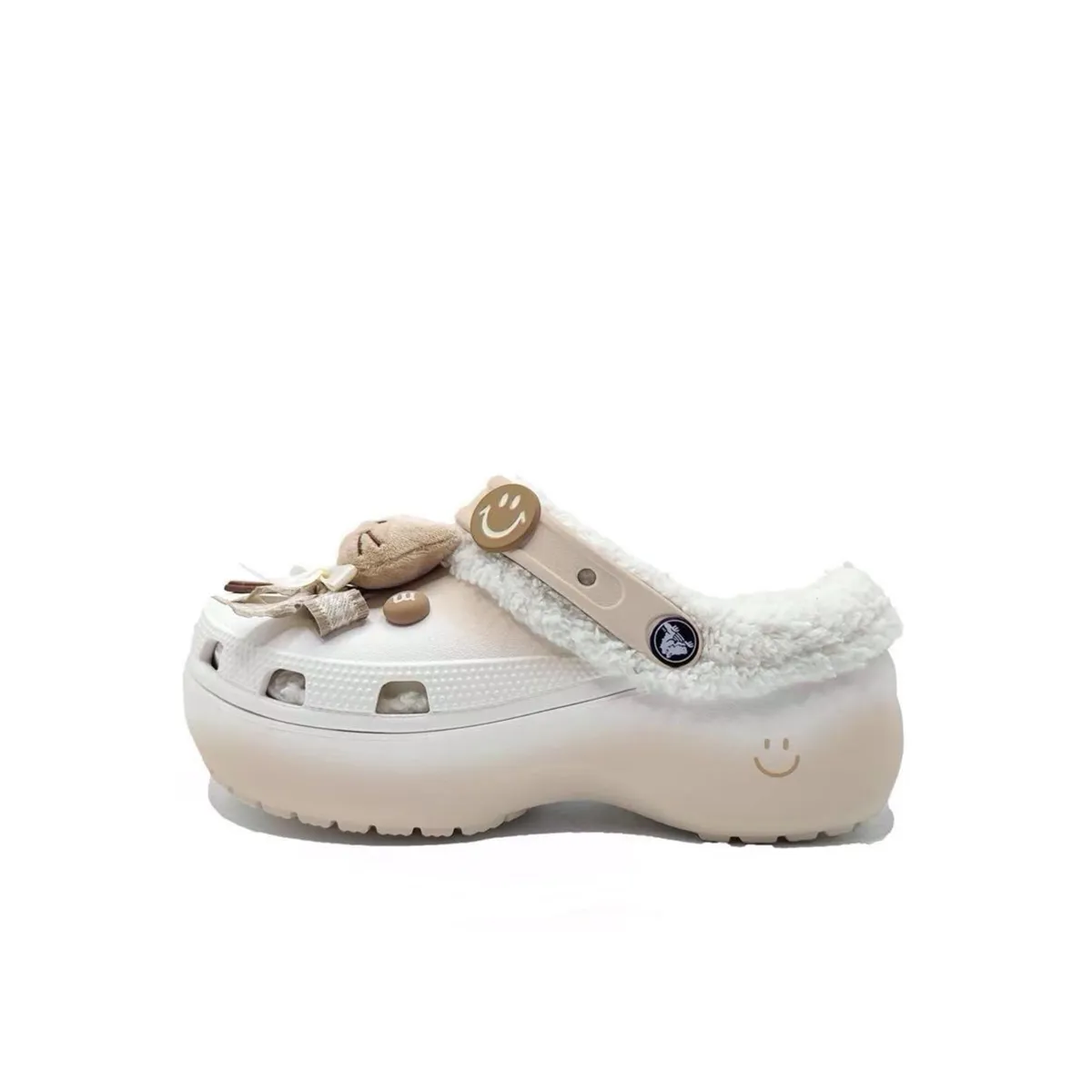 Crocs Classic Clog Snowmelt Cameo Brown MH Plan Clogs Women's Caramel