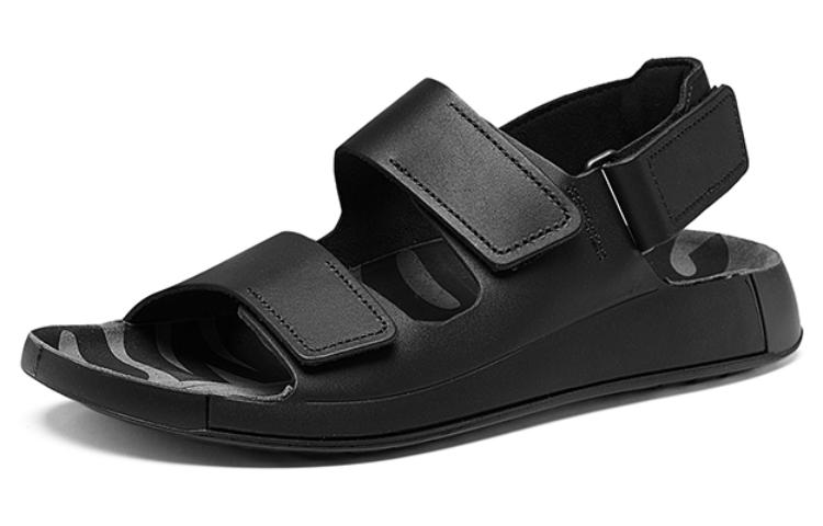 Ecco Leather Stylish Sandal Men's Black