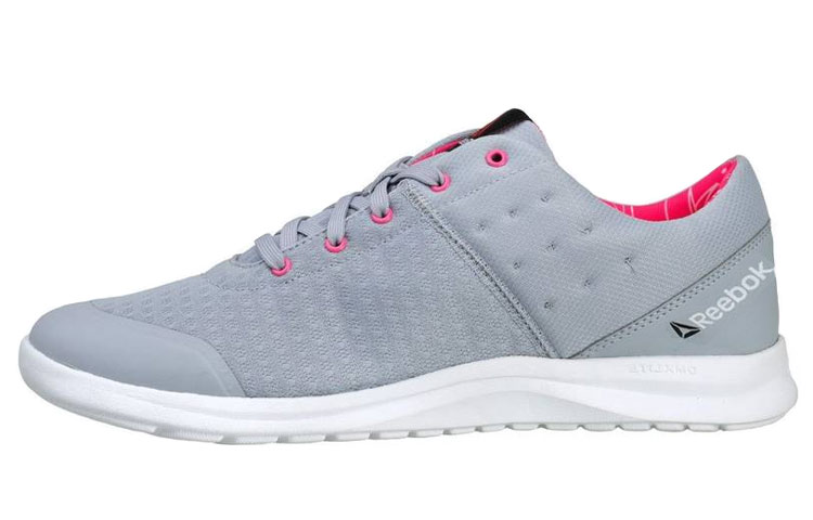 Reebok Dmx Lite Casual Shoes Men's Low Top Gray/Pink
