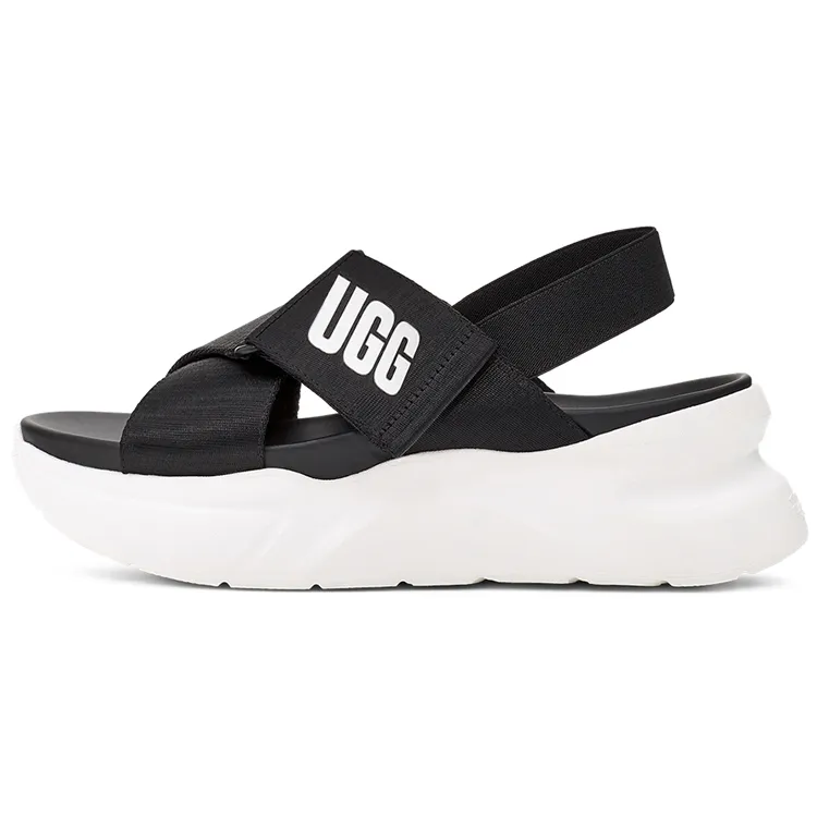 UGG Sports Sandals 'Black White' Women's