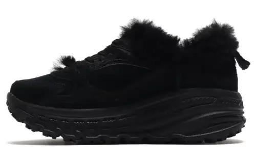 UGG Leather Fashion Low top Casual Shoes Women's Black