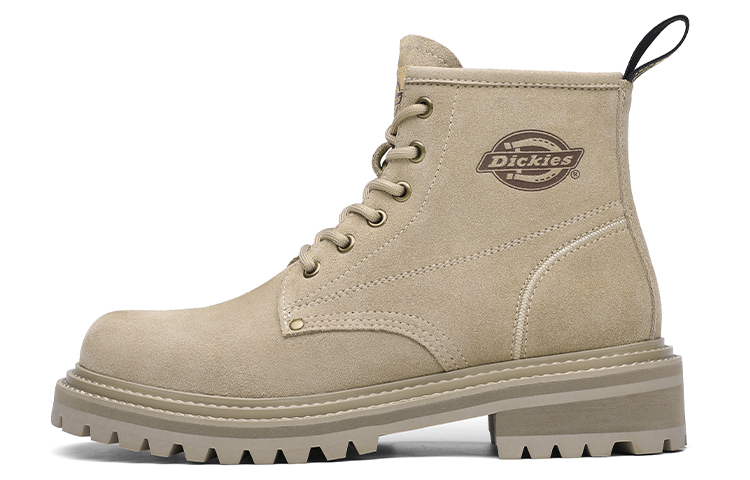 Dickies Cow Split Leather Thermal Crew Outdoor Boots Men's Light Khaki
