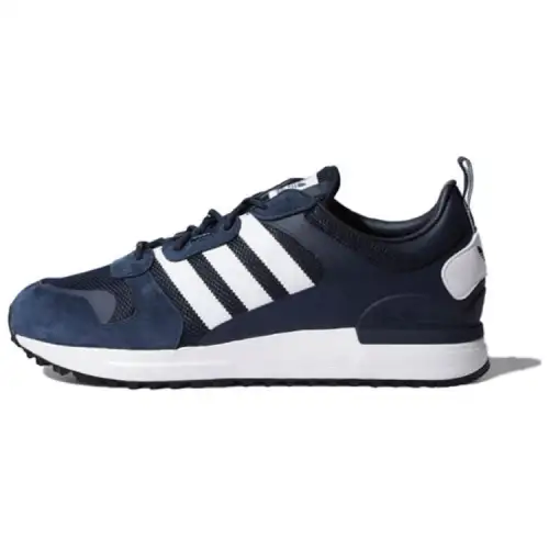 Adidas Originals ZX 700 HD Comfortable Slip Resistant Low top Casual Shoes Unisex Dark Blue White