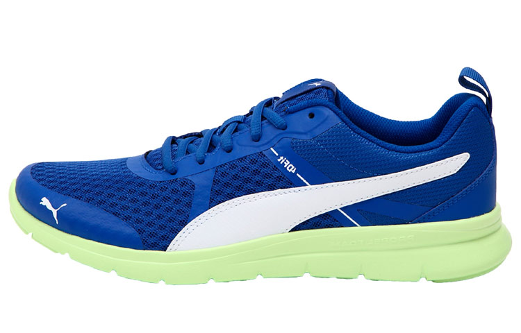 PUMA Flex Essential Casual Shoes Men's Low Top Blue/Green