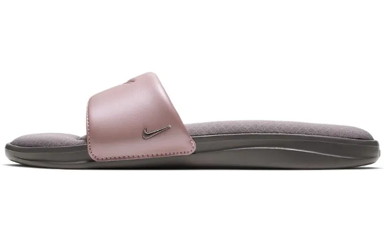 Nike Ultra Comfort3 Slide Slippers Grey/Pink Women's