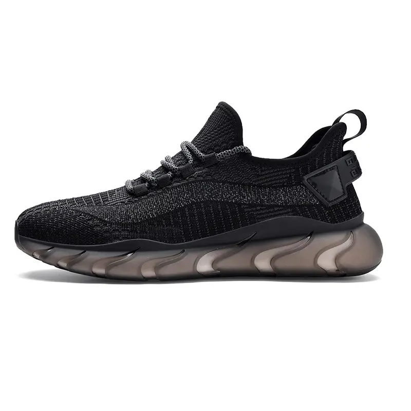 AOKANG Boost Soft Sole Coconut Flying Mesh Trendy Fashionable Versatile Everyday Thick Sole Increased Shock Absorption Anti-Slip Wear Resistance Breathable Lightweight Rebound Low-top Running Shoes Men's Style