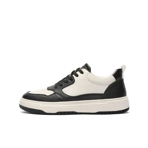BELLE Cow Leather Stylish Skateboarding Shoes Men's