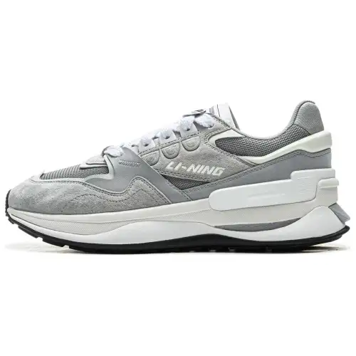 Li Ning 001 Original Aspiration V2 Rebound Abrasion Resistant Low top Casual Shoes Men's Gray