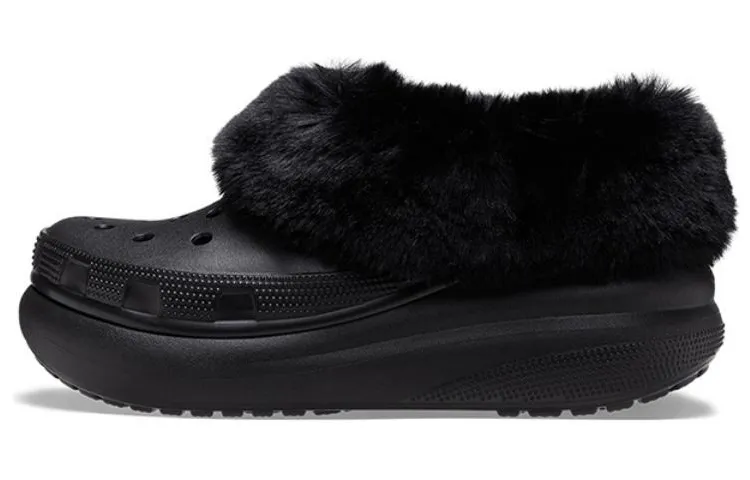 Crocs Furever Crush Shoe Clogs 'Black'