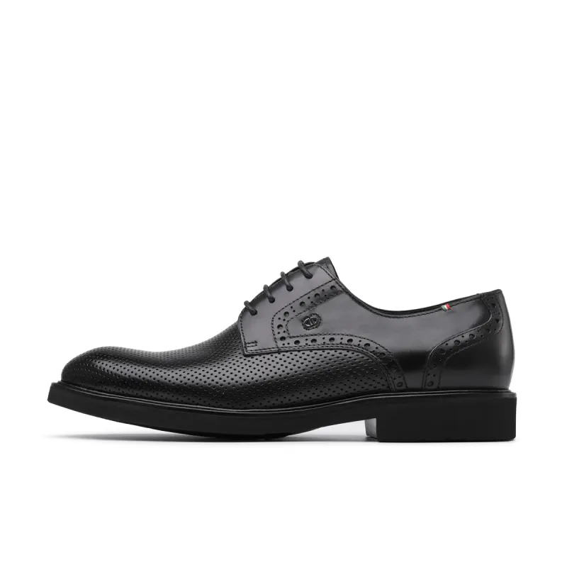 Chrisdien Deny Cow Leather Dress Shoes Men's Black