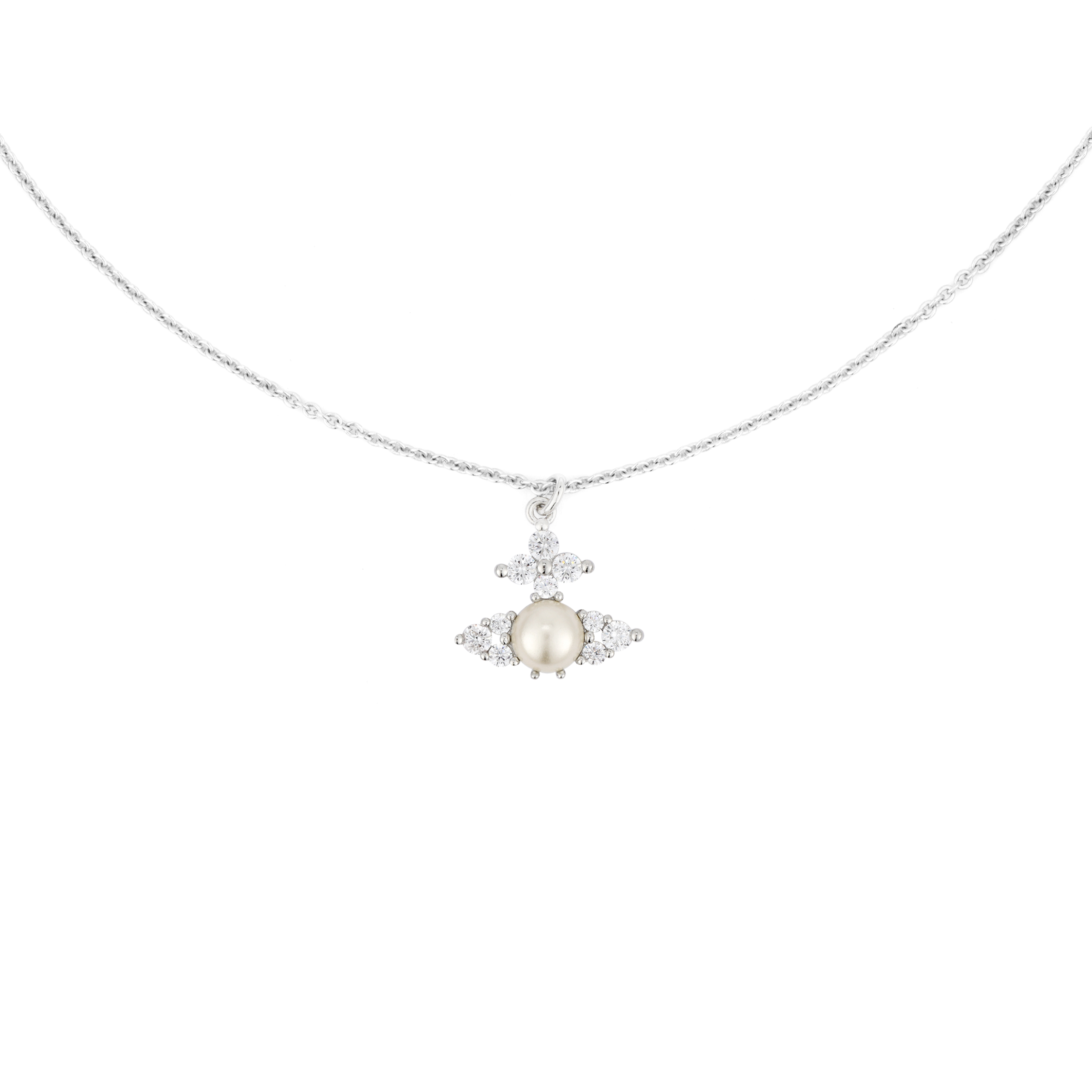 Женская подвеска Vivienne Vivienne Westwood Feodora (серебряная)